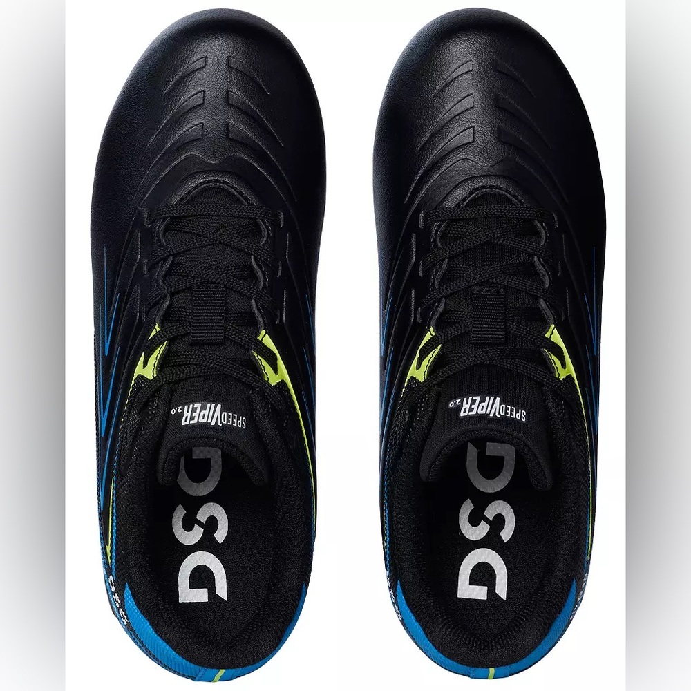 DSG Speed Viper Black and Blue Cleats